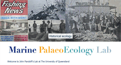 Desktop Screenshot of marinepalaeoecology.org
